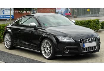 Full specifications and technical details 2008 Audi TTS Coupe (8J) 2.0 TFSI (272 Hp) quattro S Tronic