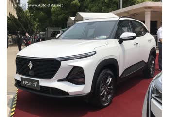 Full specifications and technical details 2020 Baojun RS-3 1.5T (147 Hp) CVT