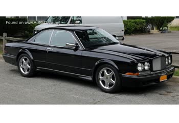 المواصفات والتفاصيل التقنية الكاملة 2000 Bentley Continental T 6.8 i V8 (426 Hp)