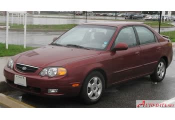 المواصفات والتفاصيل التقنية الكاملة 2001 Kia Spectra (USA) 1.8i (126 Hp)