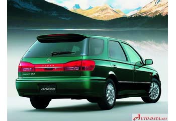 Full specifications and technical details 1998 Toyota Vista Ardeo ((V50) 2.0 i 16V 4WD (135 Hp)