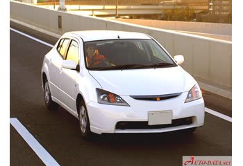 Full specifications and technical details 2001 Toyota Will VS 1.8 i 16V (136 Hp)