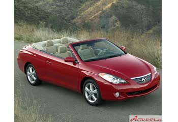 المواصفات والتفاصيل التقنية الكاملة 2003 Toyota Camry Solara II Convertible 2.4 16V (157 Hp) Automatic