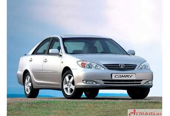 المواصفات والتفاصيل التقنية الكاملة 2004 Toyota Camry V (XV30) 3.3 V6 (225 Hp) Automatic