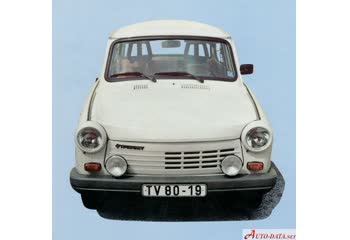 المواصفات والتفاصيل التقنية الكاملة 1990 Trabant 1.1N 1.1 (41 Hp)