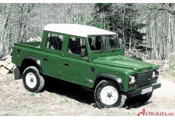 Full specifications and technical details 1999 Land Rover Defender 130 2.5 TD5 (122 Hp)