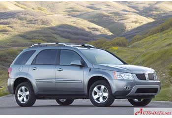 Full specifications and technical details 2005 Pontiac Torrent 3.4 i V6 12V (186 Hp)