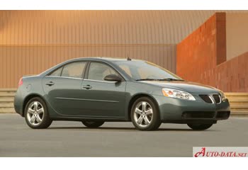 المواصفات والتفاصيل التقنية الكاملة 2004 Pontiac G6 3.5 i V6 12V GT (204 Hp)