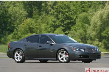 Full specifications and technical details 2003 Pontiac Grand Prix (_IX_) 3.8 i V6 12V GTP (263 Hp)