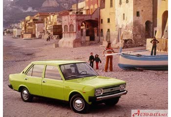 المواصفات والتفاصيل التقنية الكاملة 1980 Fiat 131 1.4 Mirafiori (70 Hp)