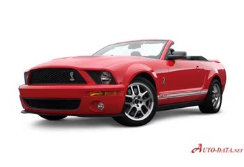 Full specifications and technical details 2007 Ford Shelby II Cabrio GT 500 5.4 V8 (507 Hp)