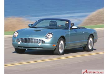 المواصفات والتفاصيل التقنية الكاملة 2001 Ford Thunderbird (Retro Birds) 4.0 i V8 32V (256 Hp)