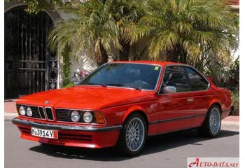 Full specifications and technical details 1978 BMW 6 Series (E24) 635 CSi (218 Hp)