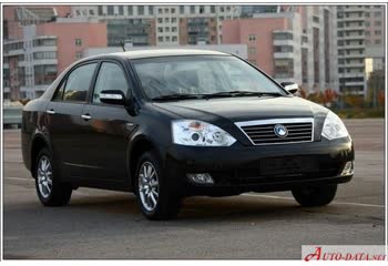 Full specifications and technical details 2007 Geely Vision 1.8 i 16V (133 Hp)