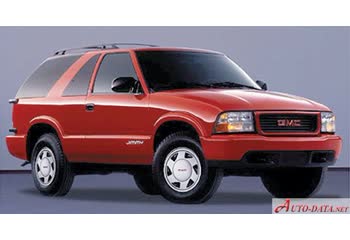 المواصفات والتفاصيل التقنية الكاملة 1994 GMC Jimmy 4.3i V6 (190 Hp) Automatic