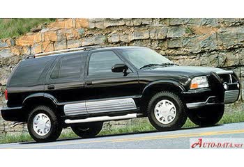 المواصفات والتفاصيل التقنية الكاملة 1994 GMC Jimmy LWB 4.3i V6 (190 Hp) 4x4 Automatic