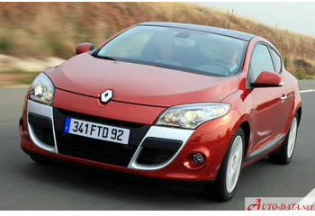 المواصفات والتفاصيل التقنية الكاملة 2009 Renault Megane III Coupe GT 2.0 dCi (160 Hp) FAP