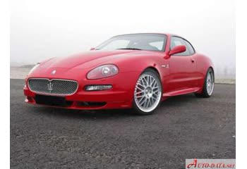 المواصفات والتفاصيل التقنية الكاملة 2002 Maserati Coupe 4200 GT 4.2i V8 32V (390 Hp)