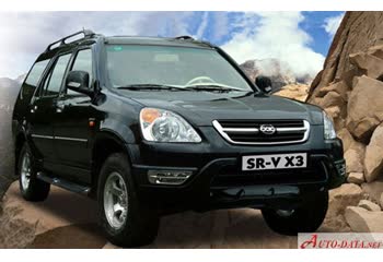 المواصفات والتفاصيل التقنية الكاملة 2003 Xin Kai SR-V X3 2.2i (105 Hp)