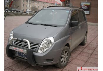 المواصفات والتفاصيل التقنية الكاملة 2005 Hafei Sigma 1.3i (78 Hp)