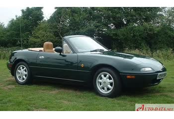 Full specifications and technical details 1998 Mazda Roadster (NB) 1.8 i (146 Hp)