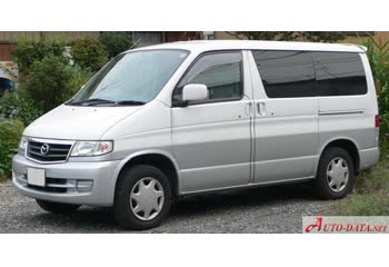 المواصفات والتفاصيل التقنية الكاملة 1990 Mazda Bongo Brawny 2.0 D (71 Hp)