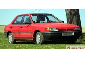 Full specifications and technical details 1991 Mazda 323 C IV (BG) 1.6 16V (88 Hp)