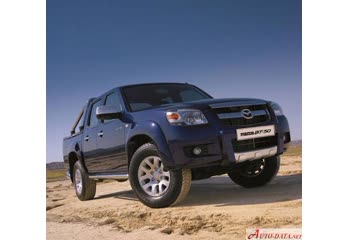 المواصفات والتفاصيل التقنية الكاملة 2006 Mazda BT-50 Double Cab I 2.5 TD (143 Hp) 4x4