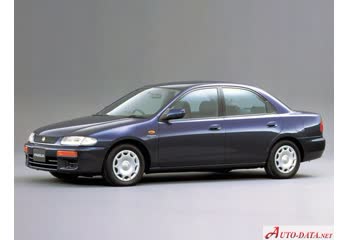 Full specifications and technical details 1994 Mazda Familia 1.6 i (115 Hp)