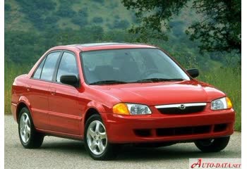 المواصفات والتفاصيل التقنية الكاملة 1998 Mazda Protege 1.3 i (85 Hp)