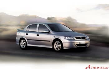 المواصفات والتفاصيل التقنية الكاملة 2000 Holden Astra 1.8i 16V ECOTEC (122 Hp)