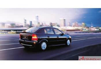 المواصفات والتفاصيل التقنية الكاملة 2000 Holden Astra Hatchback 2.2i 16V ECOTEC (147 Hp)