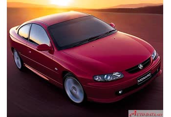 المواصفات والتفاصيل التقنية الكاملة 2001 Holden Monaro 5.7 V8 (306 Hp) Automatic