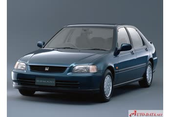 Full specifications and technical details 1992 Honda Domani 1.6 16V (120 Hp)