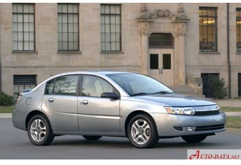 المواصفات والتفاصيل التقنية الكاملة 2002 Saturn ION 2.2 i 16V Ecotec (140 Hp) Automatic