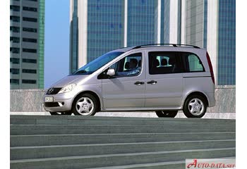 2001 Mercedes-Benz Vaneo (W414) 1.9i (125 Hp) Automatic thumb image