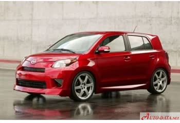 المواصفات والتفاصيل التقنية الكاملة 2007 Scion xD I 1.8i Automatic (128 Hp)