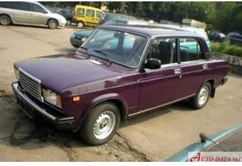 المواصفات والتفاصيل التقنية الكاملة 1982 Lada 21074 1.6 (79 Hp)