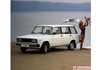 المواصفات والتفاصيل التقنية الكاملة 1984 Lada 2104 1.3 (64 Hp)