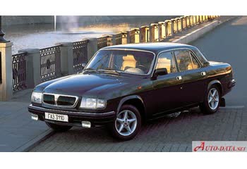 المواصفات والتفاصيل التقنية الكاملة 1997 GAZ 3110 2.3 (150 Hp)