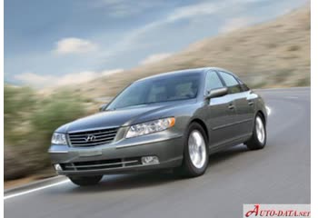 المواصفات والتفاصيل التقنية الكاملة 2005 Hyundai Grandeur/Azera IV (TG) 3.8 V6 (264 Hp) Automatic