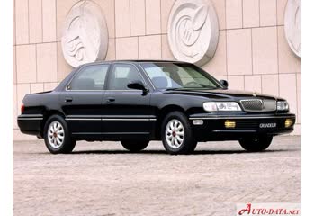 المواصفات والتفاصيل التقنية الكاملة 1994 Hyundai Grandeur II (LX) 3.5i V6 (224 Hp) Automatic