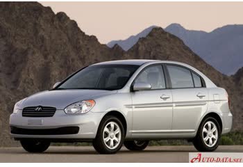 المواصفات والتفاصيل التقنية الكاملة 2006 Hyundai Verna Sedan 1.5 CRDi (110 Hp)