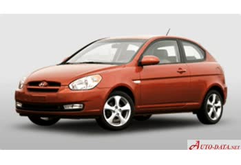 المواصفات والتفاصيل التقنية الكاملة 2006 Hyundai Verna Hatchback 1.6 i 16V (112 Hp)