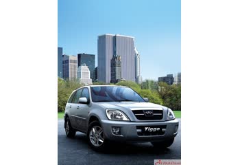 Full specifications and technical details 2005 Chery Tiggo (T11) 2.4 (129 Hp)