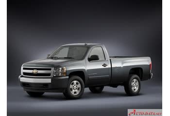 المواصفات والتفاصيل التقنية الكاملة 2007 Chevrolet Silverado 1500 II Crew Cab Standard Box 4.8 (295 Hp)