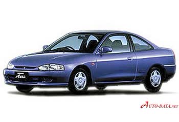 المواصفات والتفاصيل التقنية الكاملة 1996 Mitsubishi Mirage V Asti (CJO) 1.5 i 16V (110 Hp) Automatic