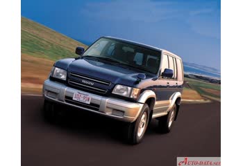 Full specifications and technical details 1991 Isuzu Bighorn (SUV) 3.1 DT (125 Hp)