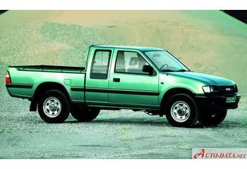 Full specifications and technical details 1994 Opel Campo Half Cab 2.3 (98 Hp) 4x4