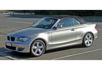 2009 BMW 1 Series Convertible (E88) 118d (143 Hp) Automatic thumb image